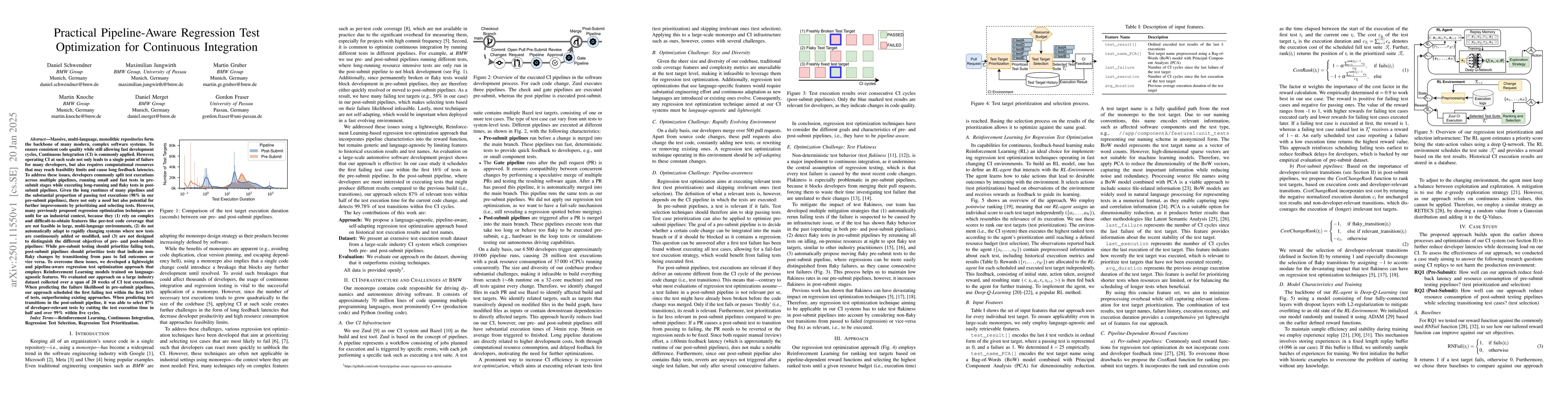 Thumbnail for Practical Pipeline-Aware Regression Test Optimization for Continuous
  Integration