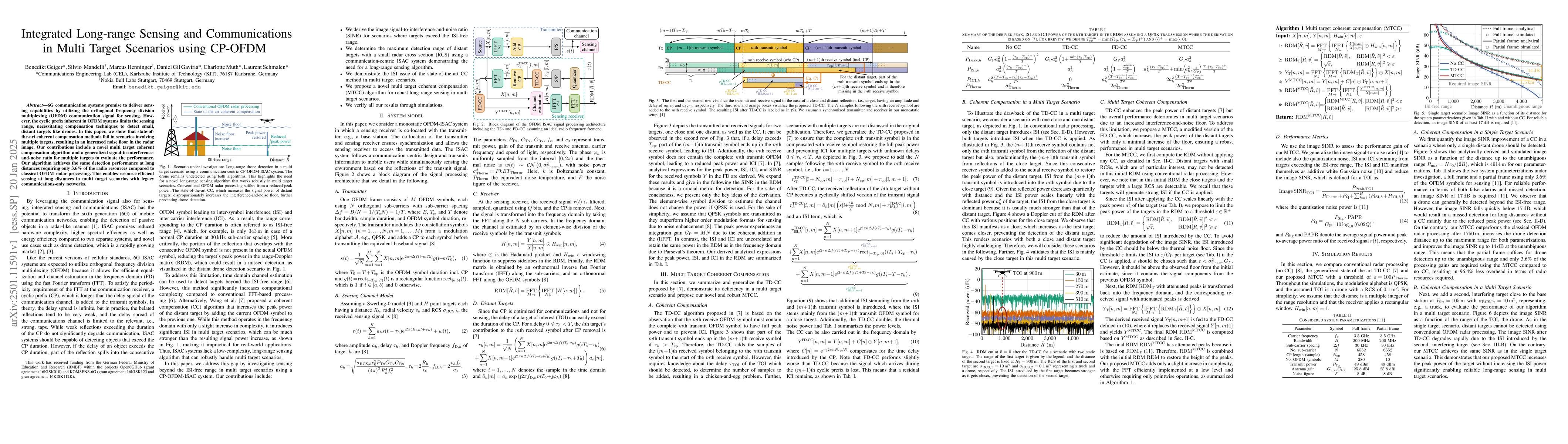 Thumbnail for Integrated Long-range Sensing and Communications in Multi Target
  Scenarios using CP-OFDM