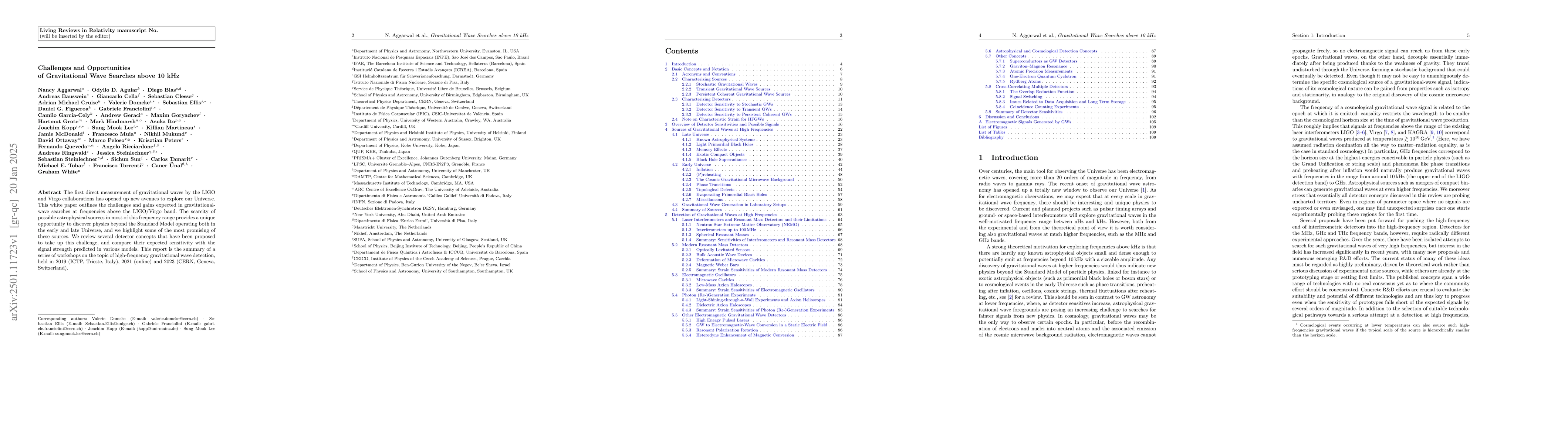 Thumbnail for Challenges and Opportunities of Gravitational Wave Searches above 10 kHz