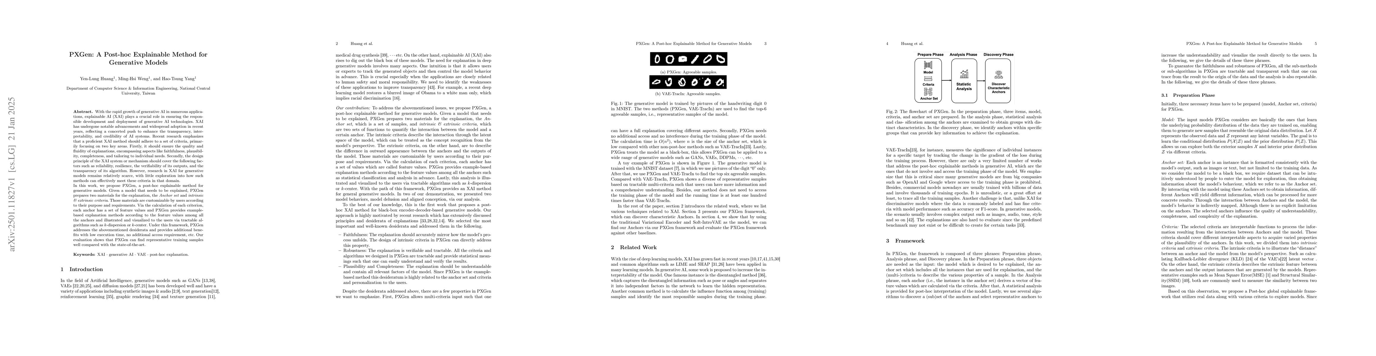 Thumbnail for PXGen: A Post-hoc Explainable Method for Generative Models