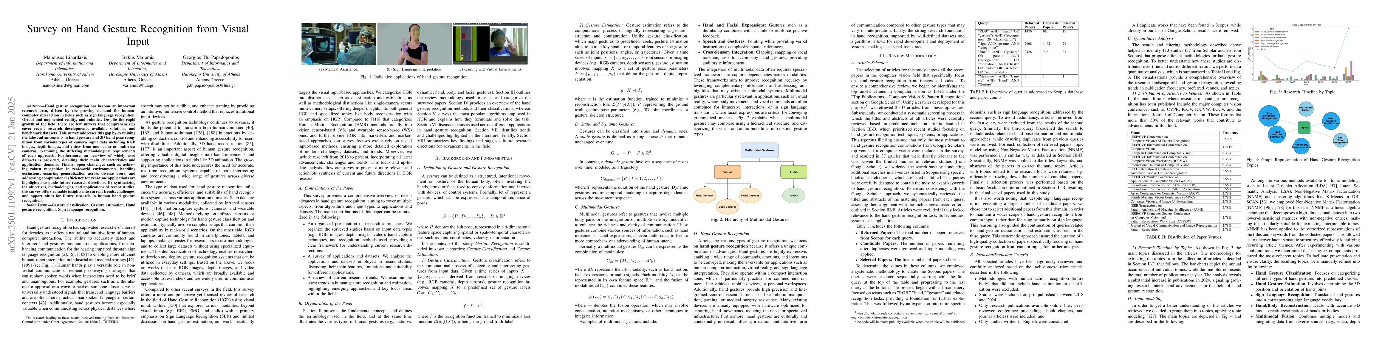 Thumbnail for Survey on Hand Gesture Recognition from Visual Input