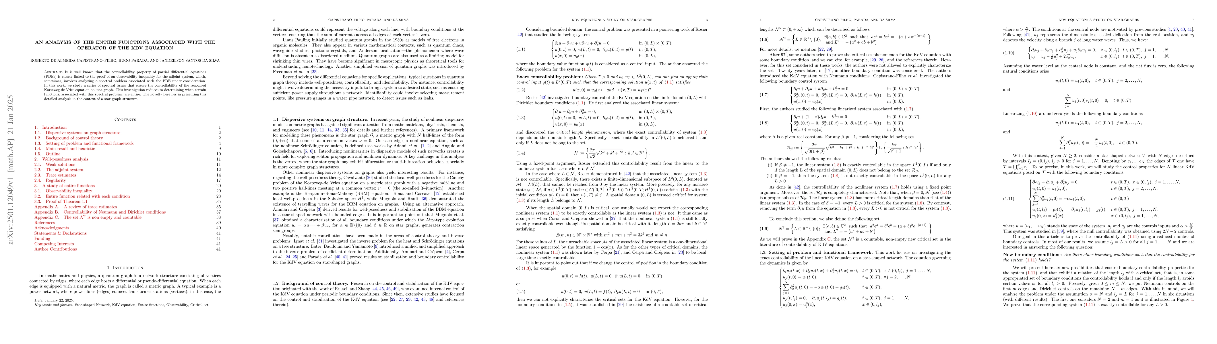 Thumbnail for An analysis of the entire functions associated with the operator of the
  KdV equation