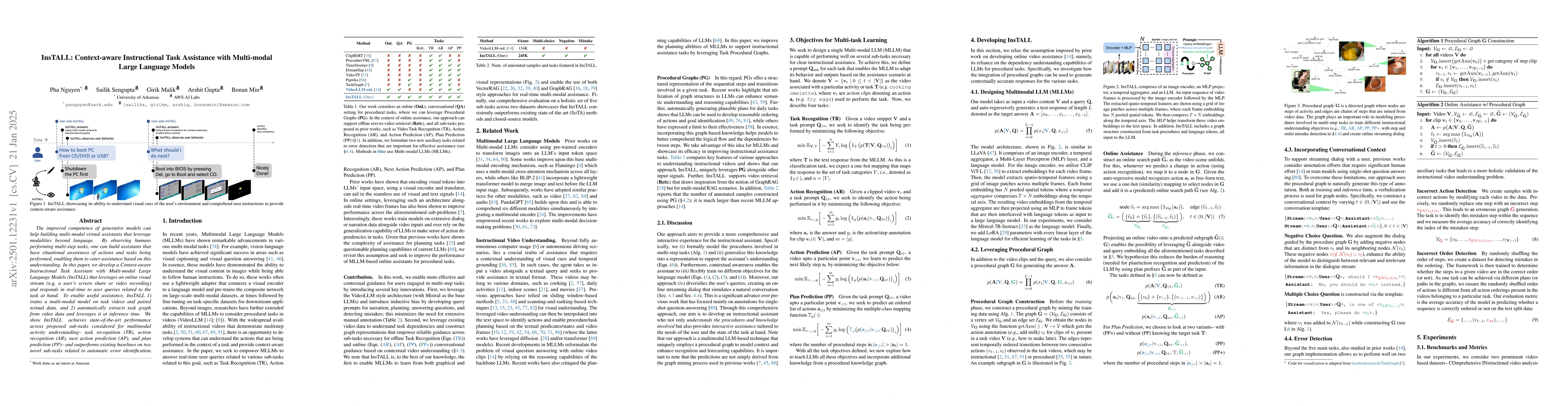 Thumbnail for InsTALL: Context-aware Instructional Task Assistance with Multi-modal
  Large Language Models