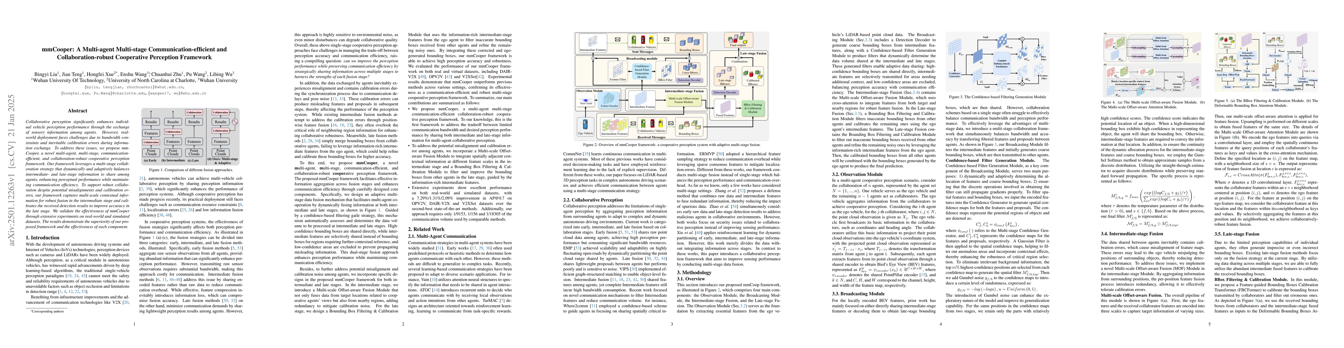 Thumbnail for mmCooper: A Multi-agent Multi-stage Communication-efficient and
  Collaboration-robust Cooperative Perception Framework