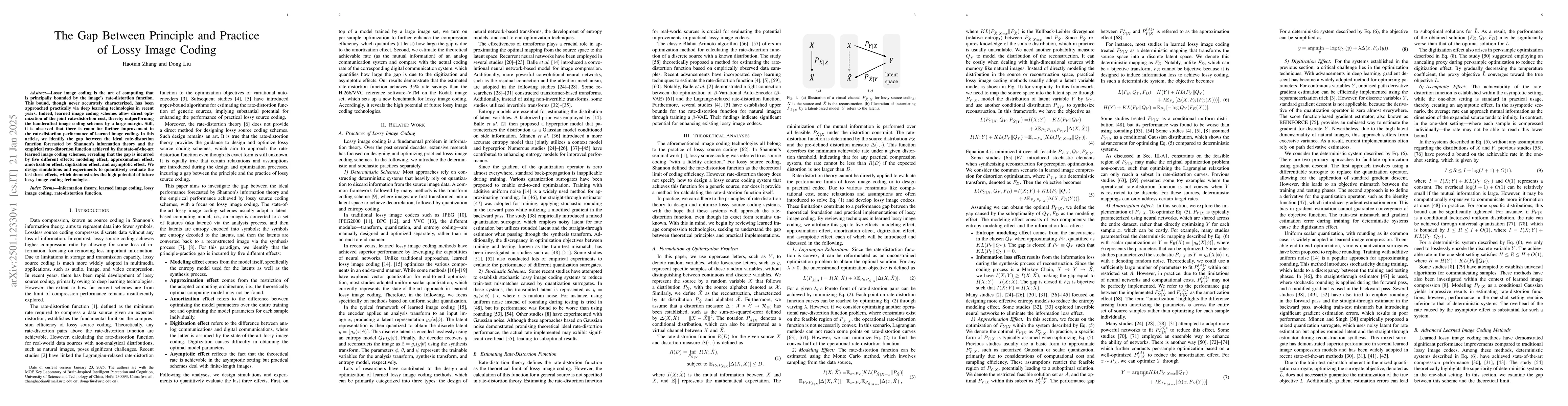 Thumbnail for The Gap Between Principle and Practice of Lossy Image Coding