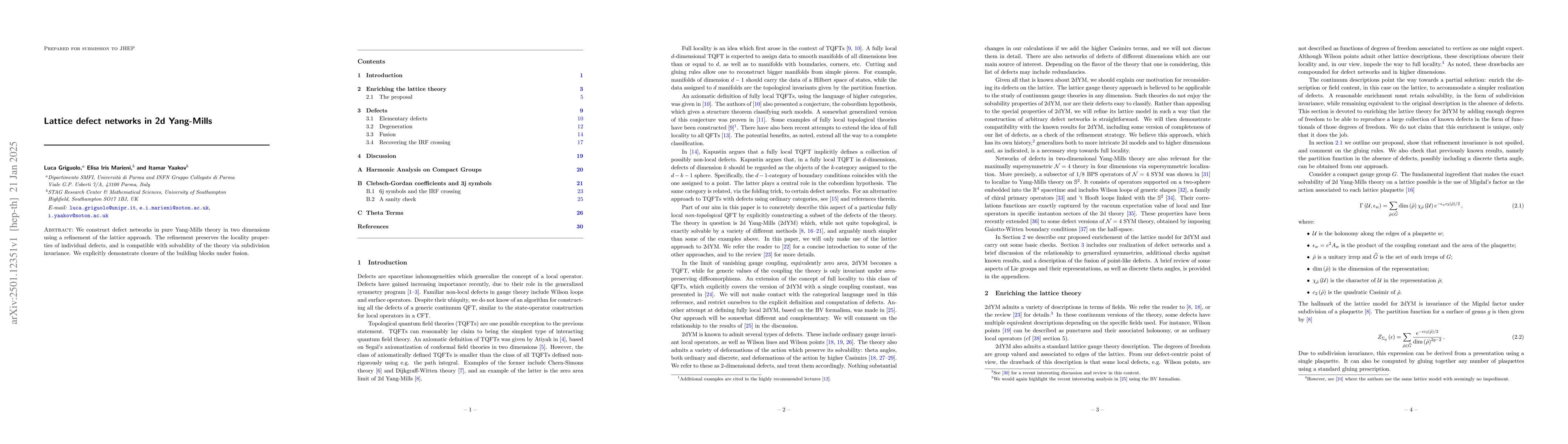 Thumbnail for Lattice defect networks in 2d Yang-Mills