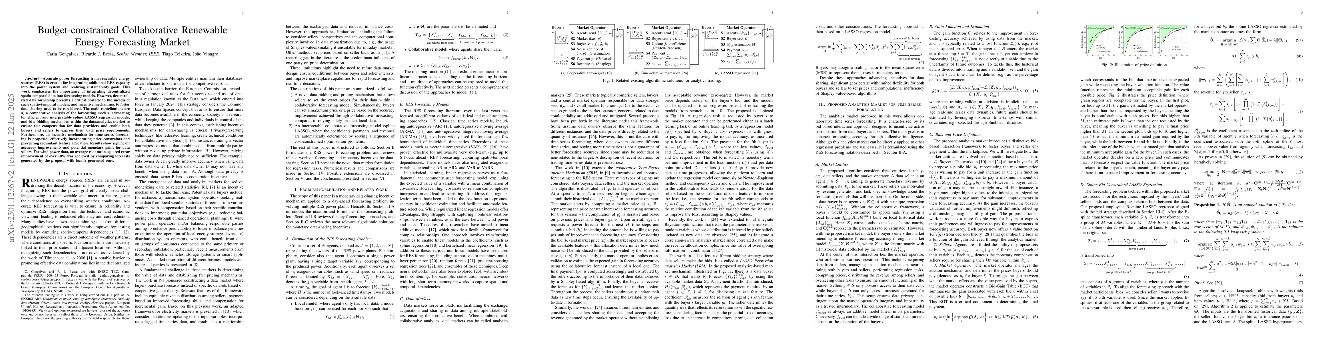 Thumbnail for Budget-constrained Collaborative Renewable Energy Forecasting Market
