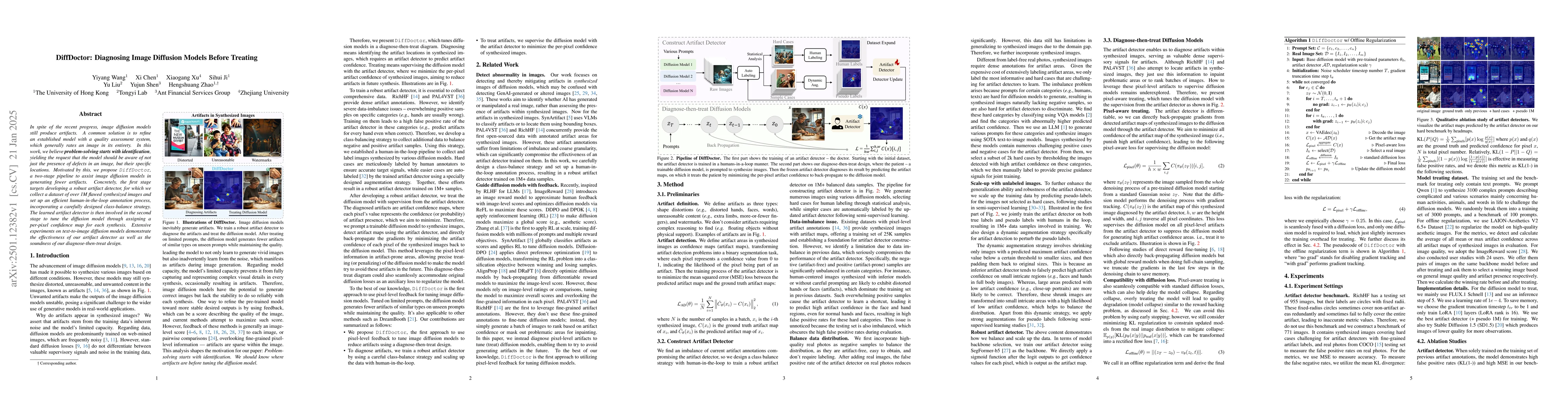 Thumbnail for DiffDoctor: Diagnosing Image Diffusion Models Before Treating