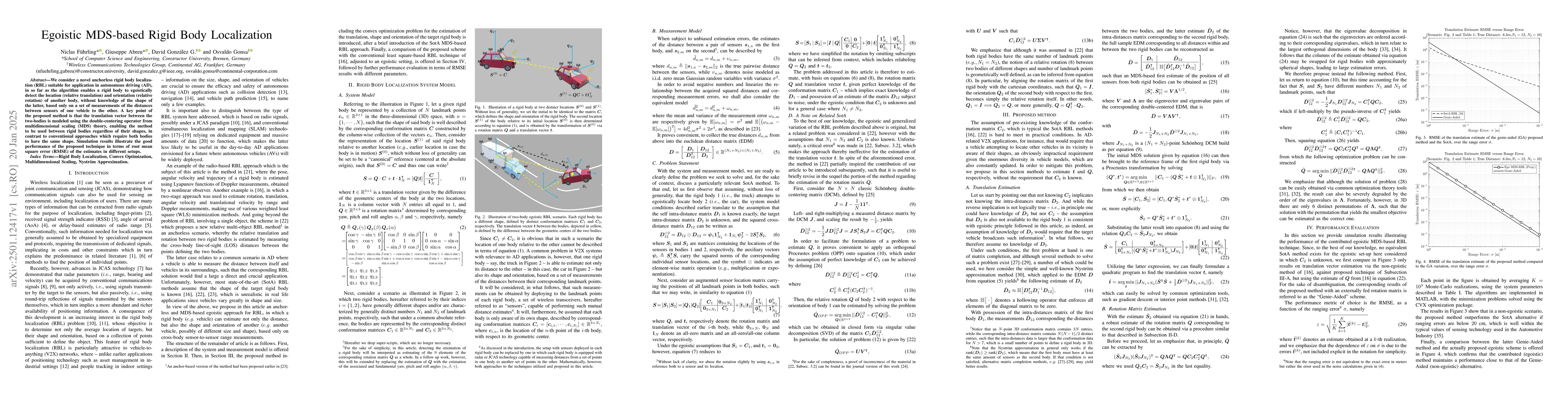 Thumbnail for Egoistic MDS-based Rigid Body Localization
