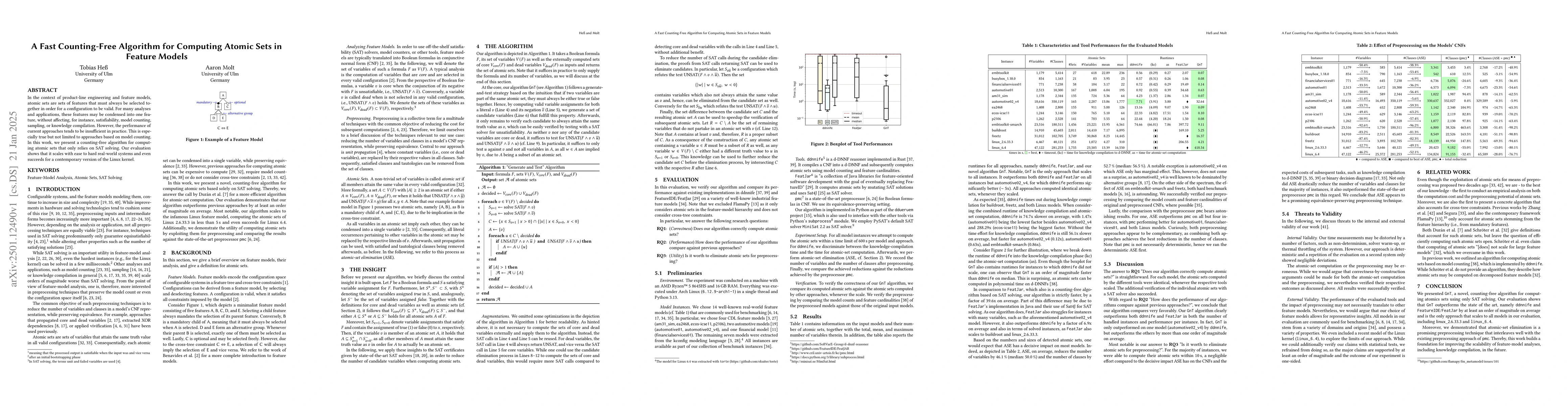 Thumbnail for A Fast Counting-Free Algorithm for Computing Atomic Sets in Feature
  Models