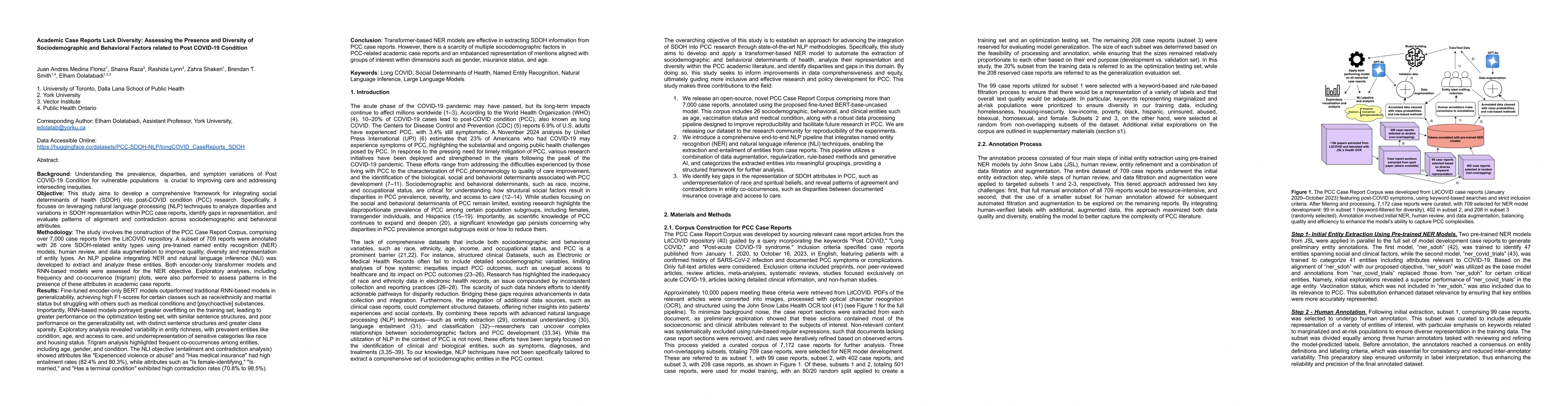 Thumbnail for Academic Case Reports Lack Diversity: Assessing the Presence and
  Diversity of Sociodemographic and Behavioral Factors related with Post
  COVID-19 Condition
