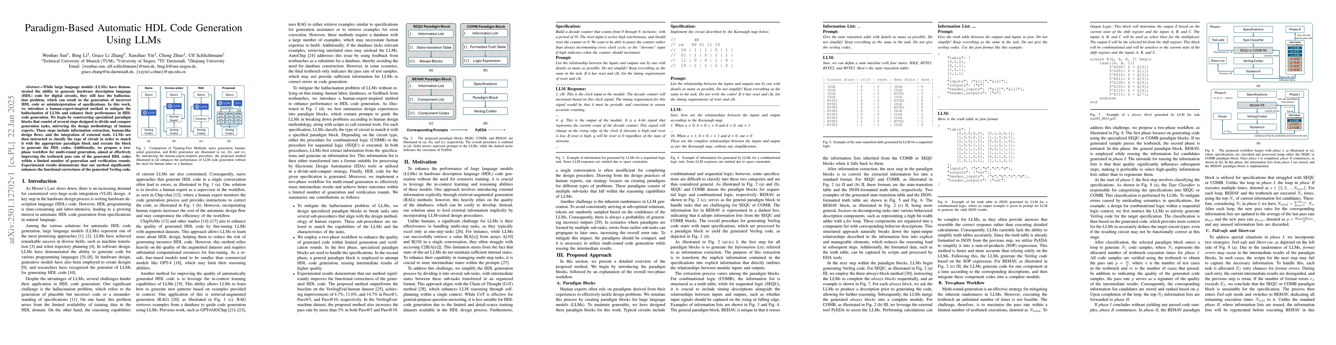 Thumbnail for Paradigm-Based Automatic HDL Code Generation Using LLMs