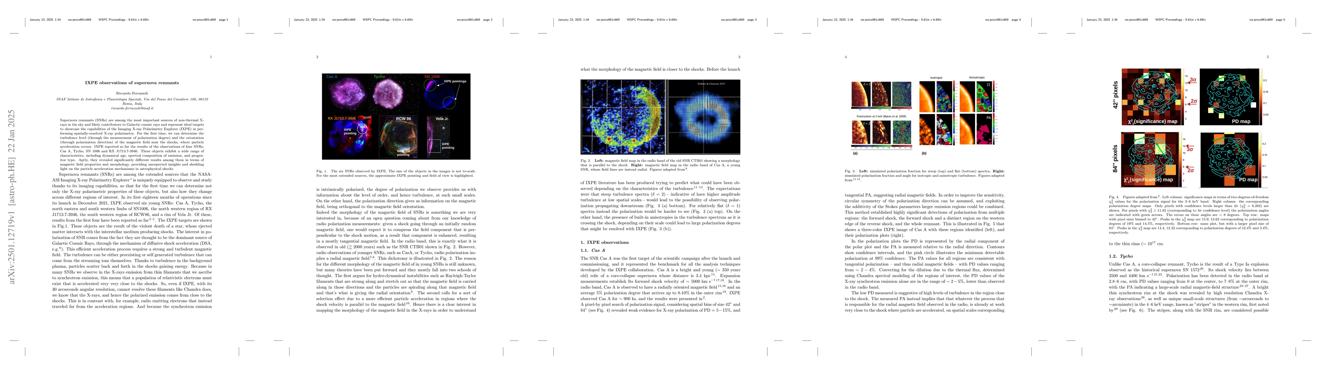 Thumbnail for IXPE observations of supernova remnants