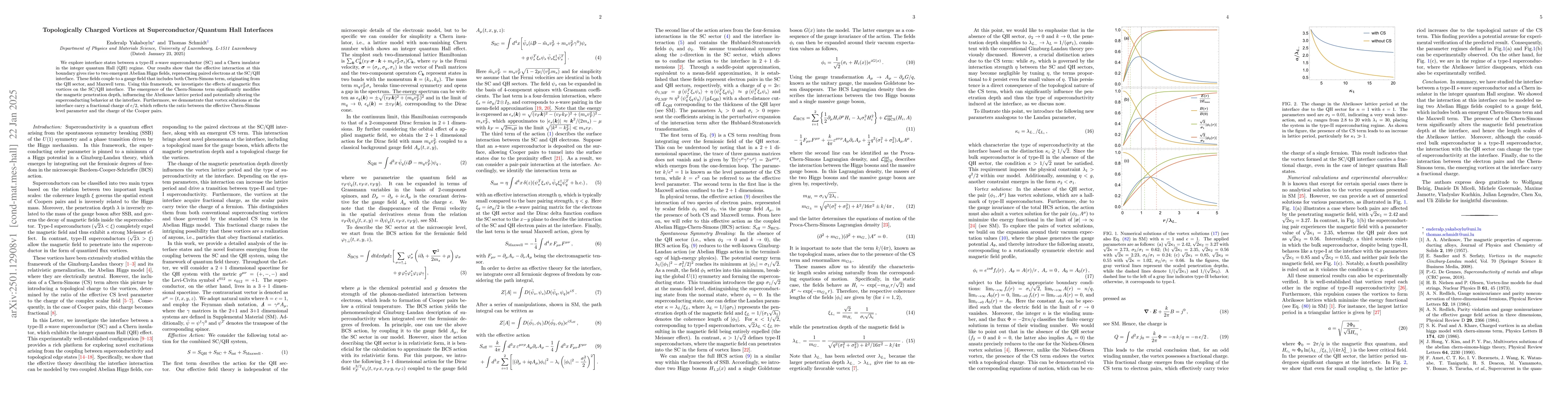 Thumbnail for Topologically Charged Vortices at Superconductor/Quantum Hall Interfaces