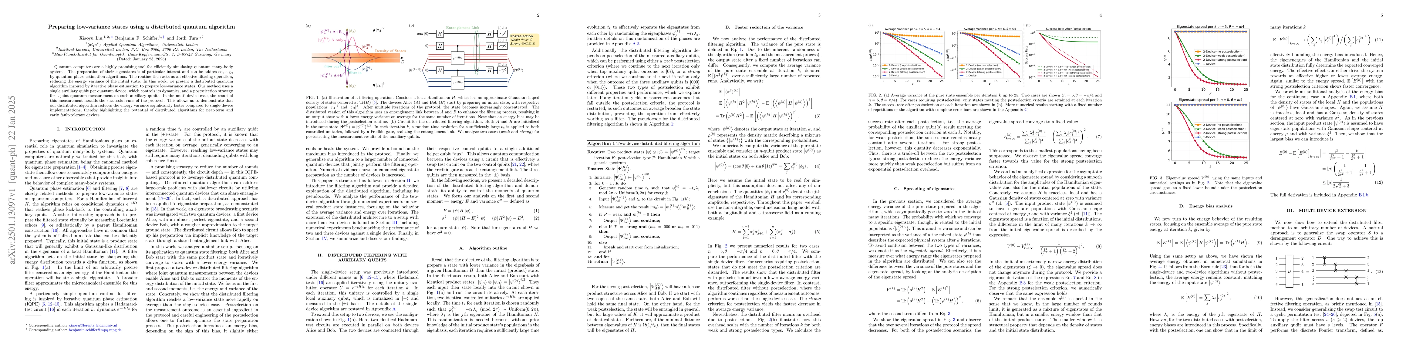 Thumbnail for Preparing low-variance states using a distributed quantum algorithm
