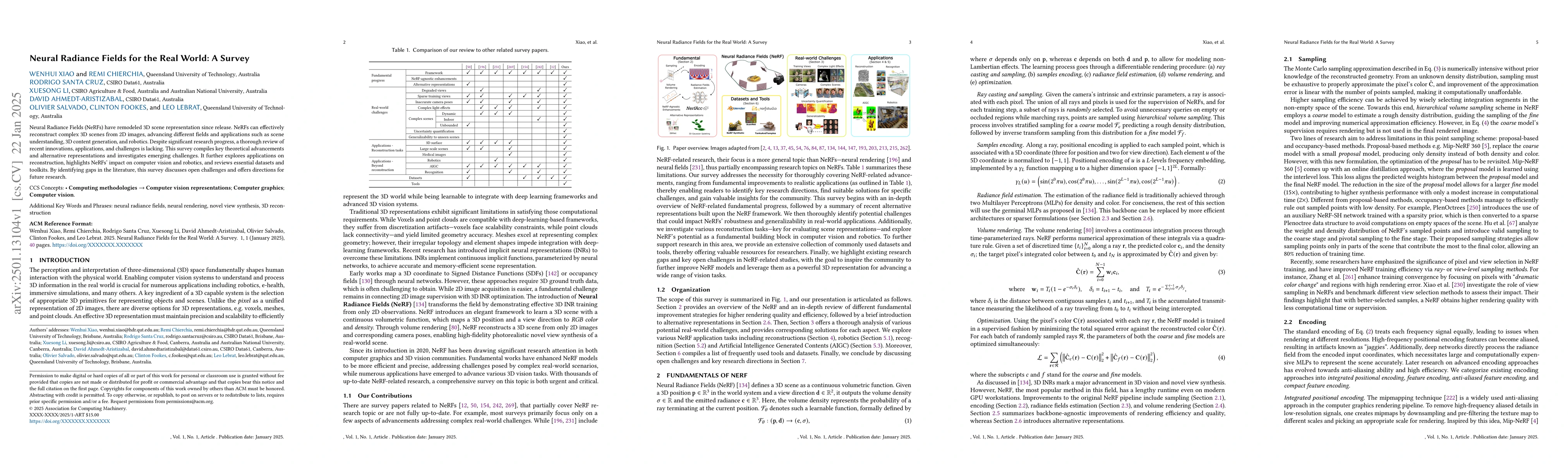 Thumbnail for Neural Radiance Fields for the Real World: A Survey