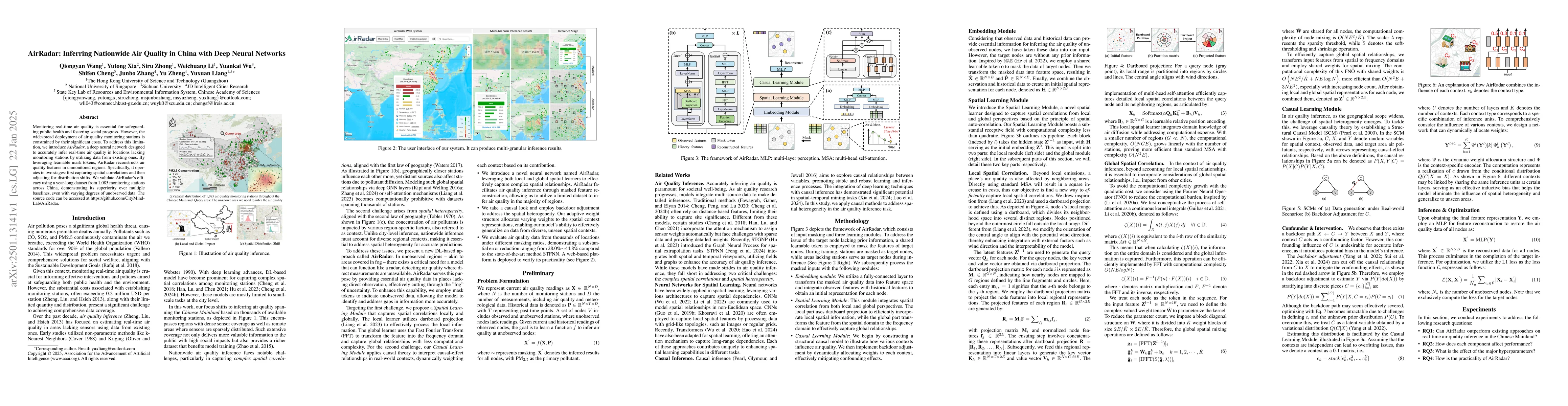 Thumbnail for AirRadar: Inferring Nationwide Air Quality in China with Deep Neural
  Networks