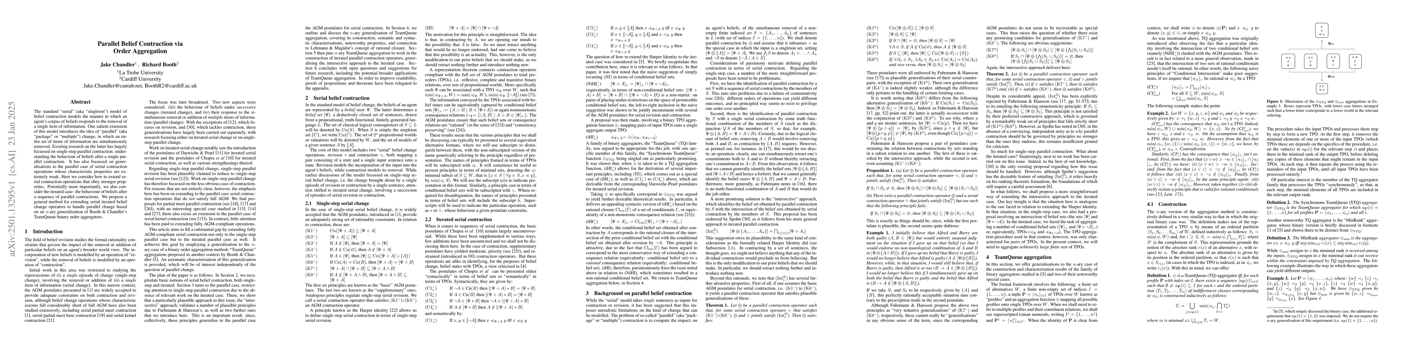 Thumbnail for Parallel Belief Contraction via Order Aggregation