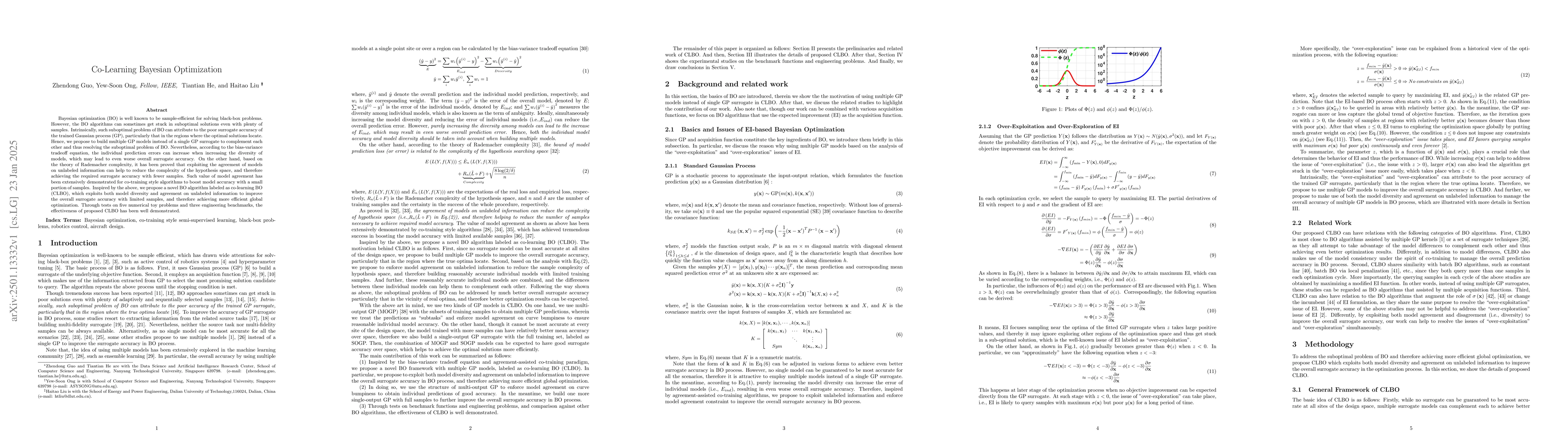Thumbnail for Co-Learning Bayesian Optimization