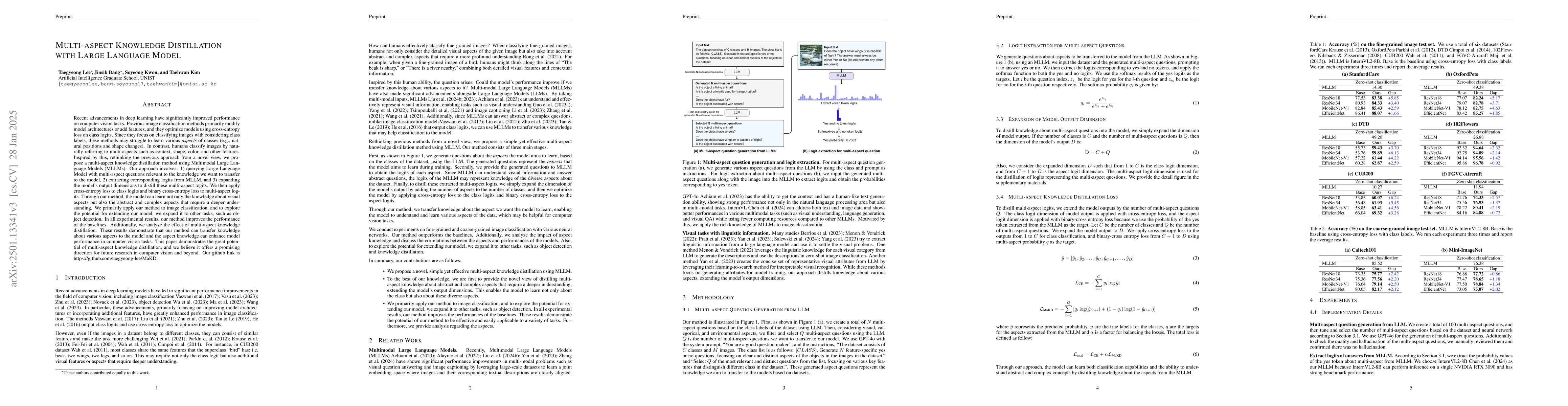 Thumbnail for Multi-aspect Knowledge Distillation with Large Language Model