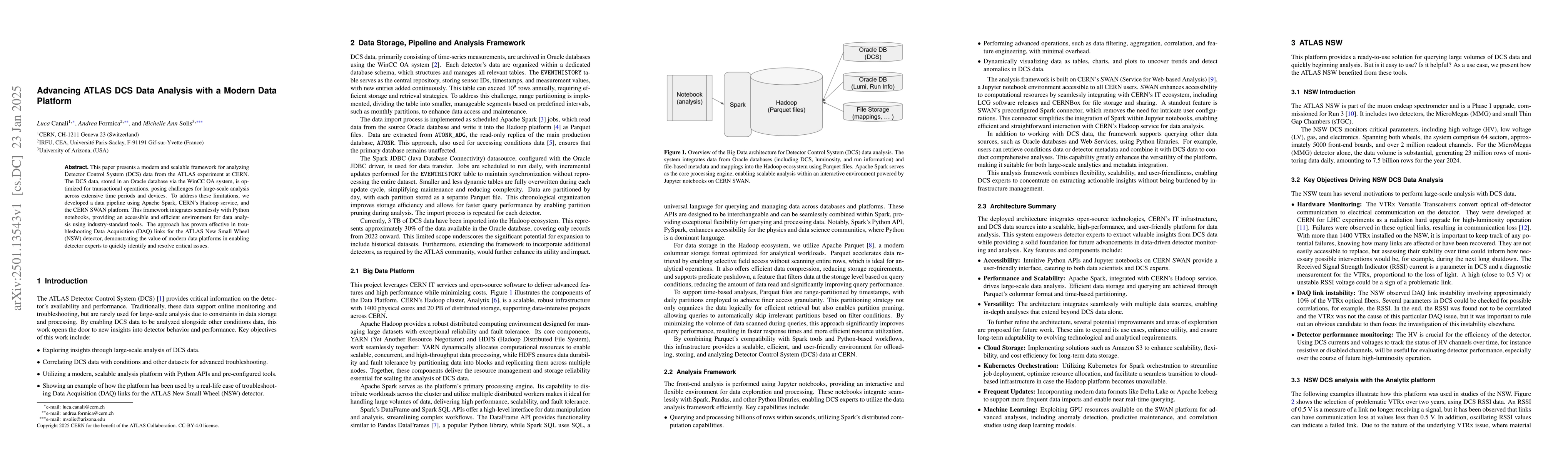 Thumbnail for Advancing ATLAS DCS Data Analysis with a Modern Data Platform