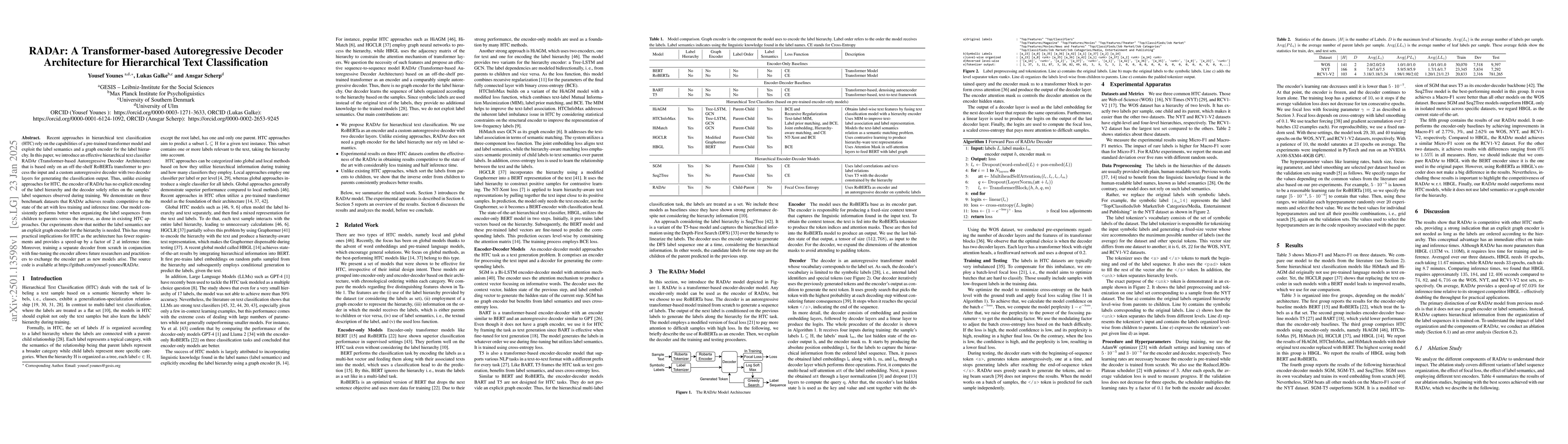 Thumbnail for A Transformer-based Autoregressive Decoder Architecture for Hierarchical
  Text Classification