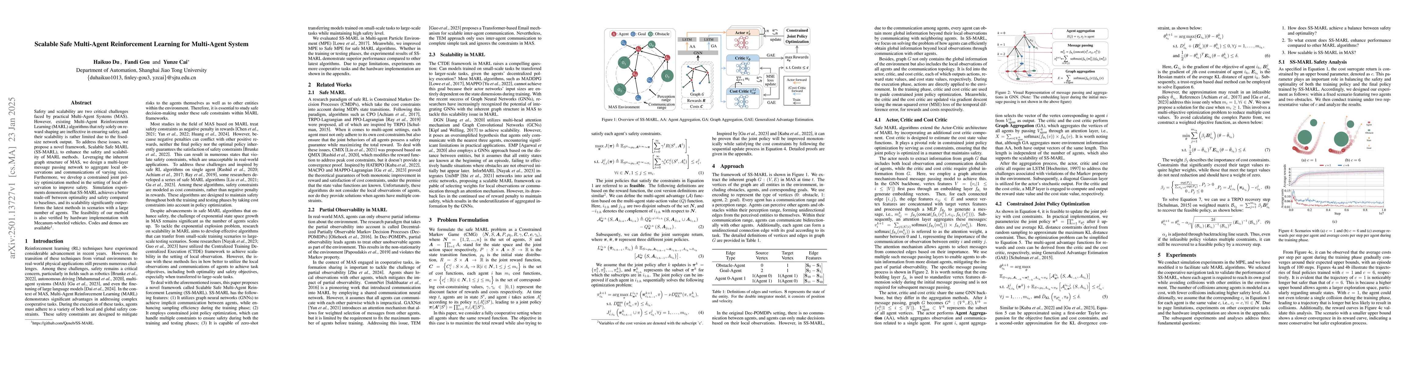 Thumbnail for Scalable Safe Multi-Agent Reinforcement Learning for Multi-Agent System