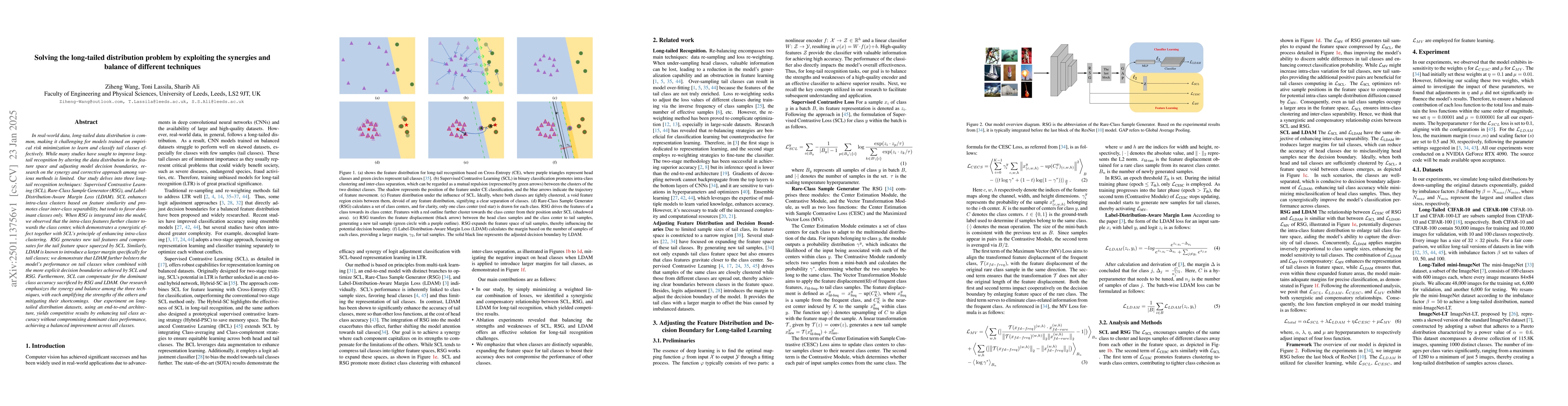 Thumbnail for Solving the long-tailed distribution problem by exploiting the synergies
  and balance of different techniques