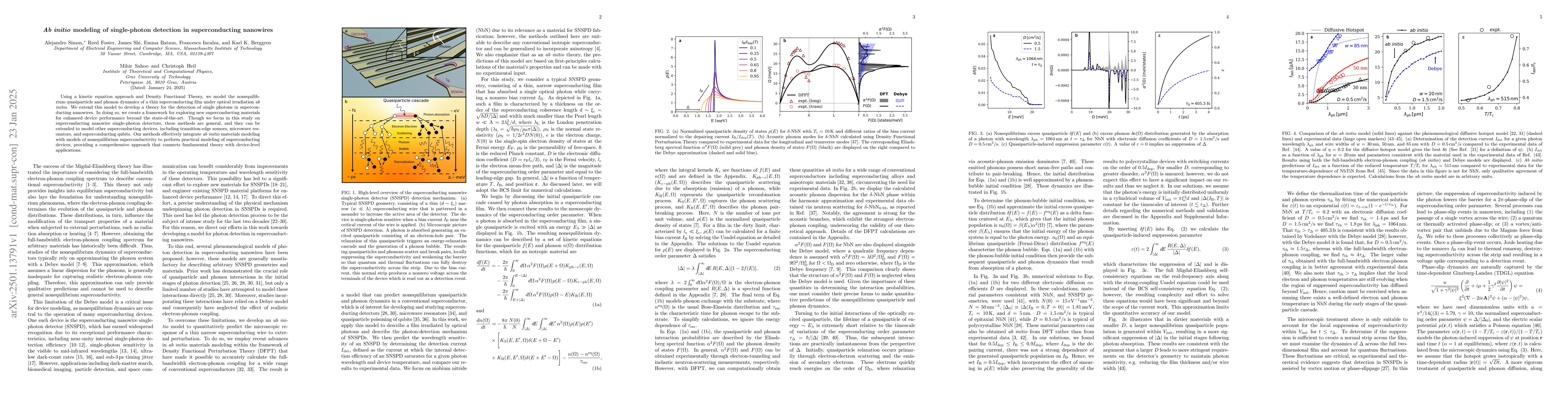 Thumbnail for Ab initio modeling of single-photon detection in superconducting
  nanowires