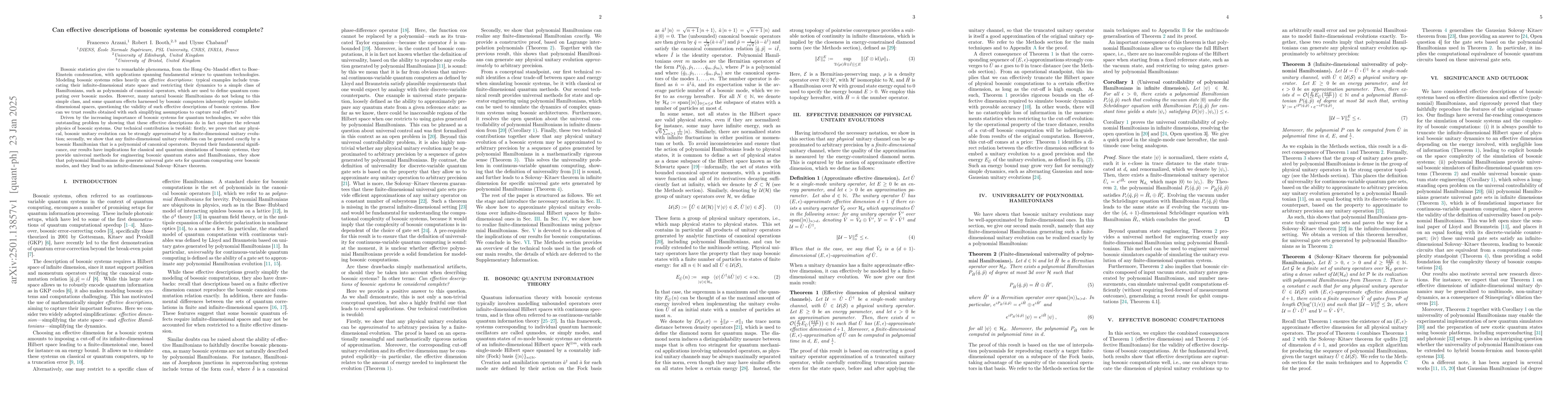 Thumbnail for Can effective descriptions of bosonic systems be considered complete?