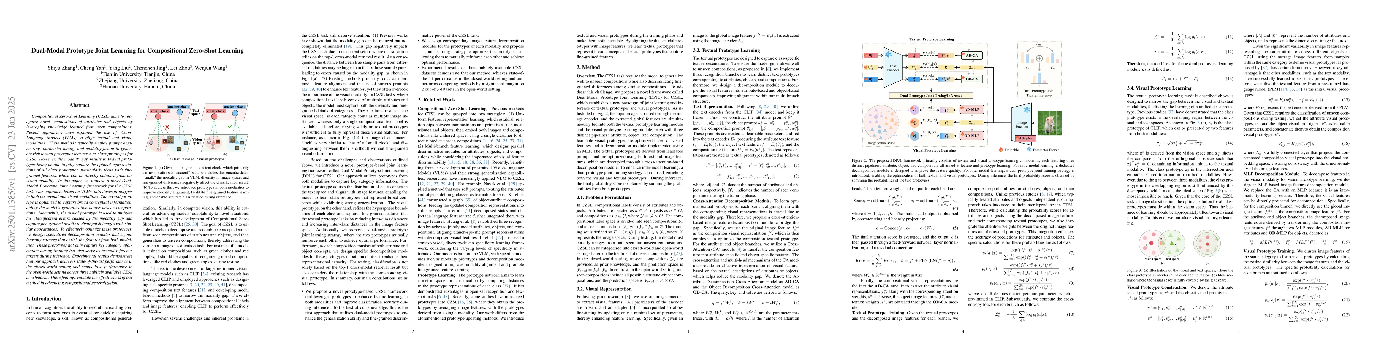 Thumbnail for Dual-Modal Prototype Joint Learning for Compositional Zero-Shot Learning