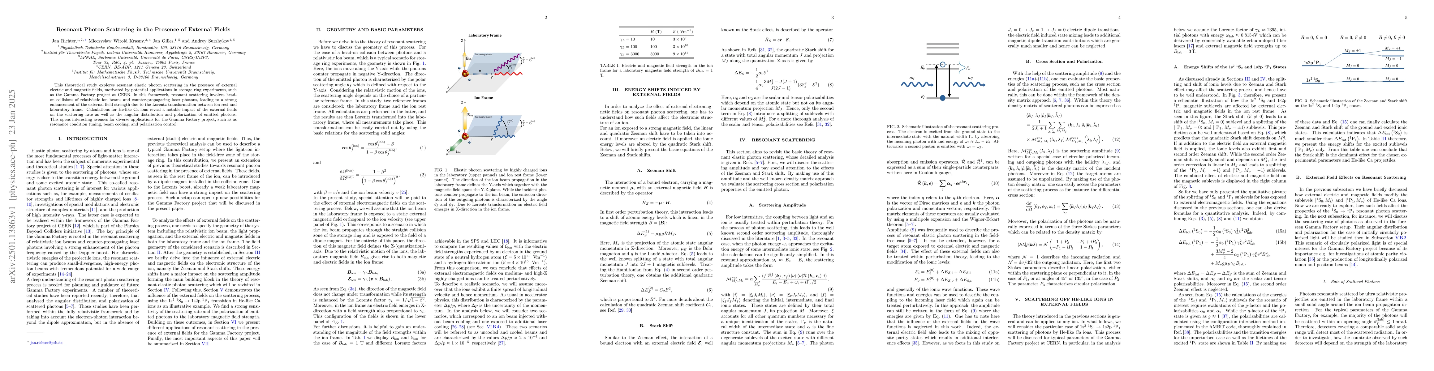 Thumbnail for Resonant Photon Scattering in the Presence of External Fields
