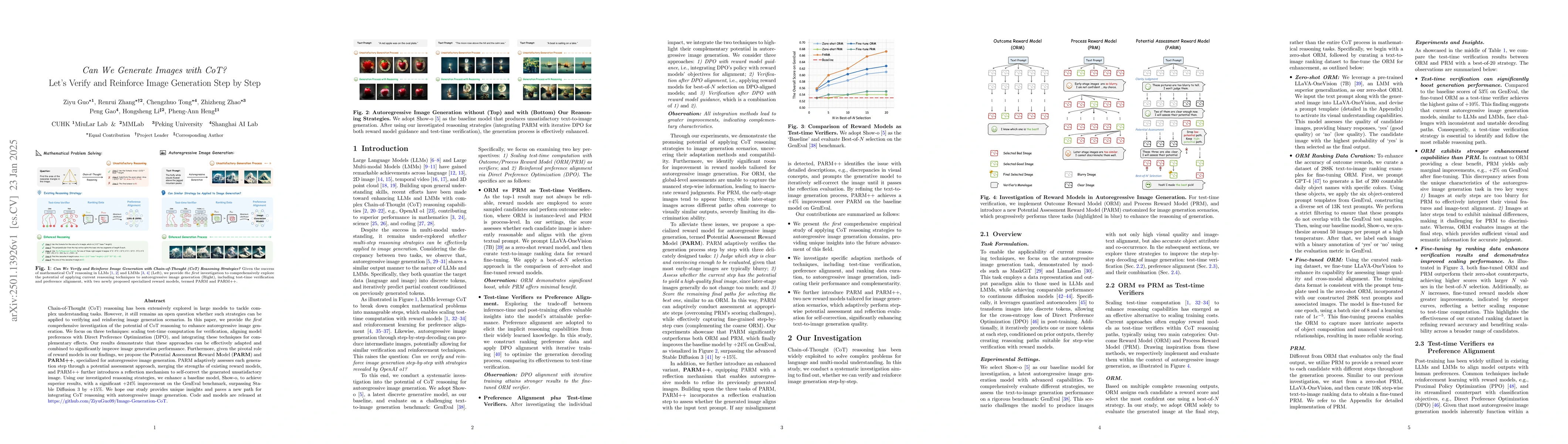 Thumbnail for Can We Generate Images with CoT? Let's Verify and Reinforce Image
  Generation Step by Step