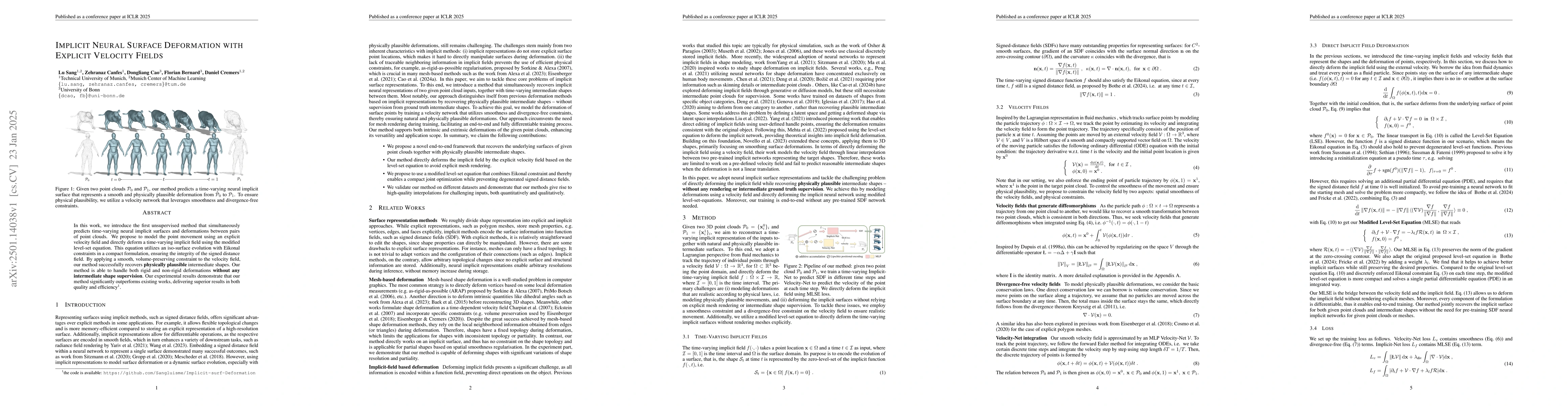 Thumbnail for Implicit Neural Surface Deformation with Explicit Velocity Fields