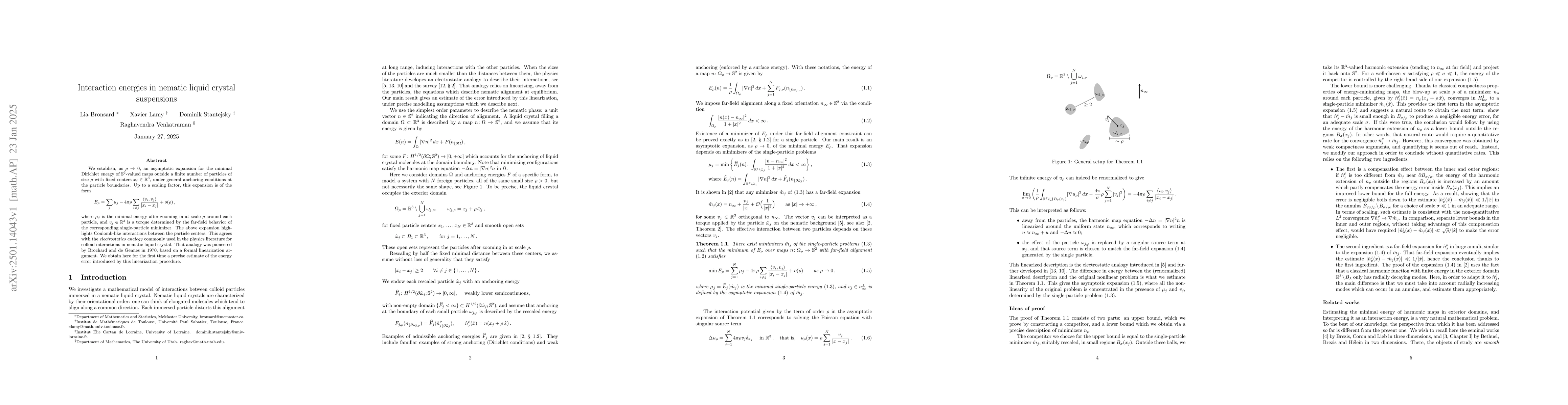 Thumbnail for Interaction energies in nematic liquid crystal suspensions