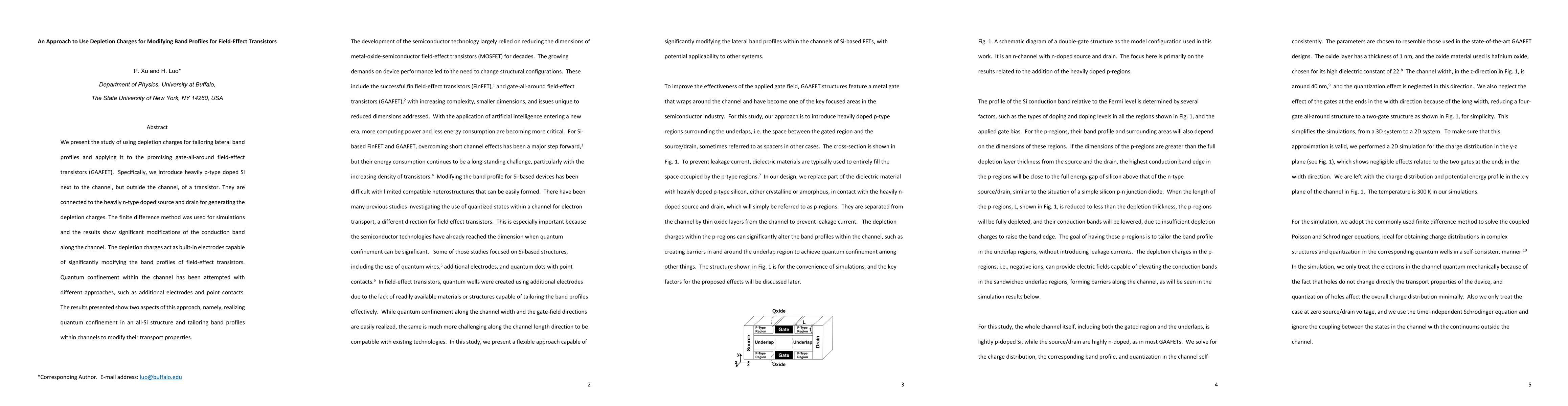 Thumbnail for An Approach to Use Depletion Charges for Modifying Band Profiles for
  Field-Effect Transistors