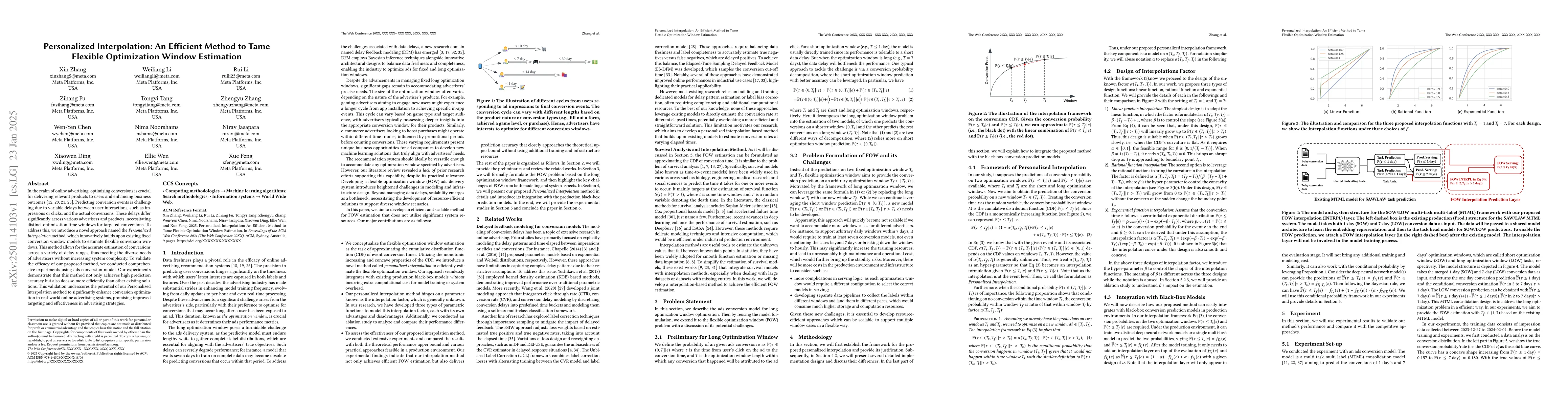 Thumbnail for Personalized Interpolation: An Efficient Method to Tame Flexible
  Optimization Window Estimation