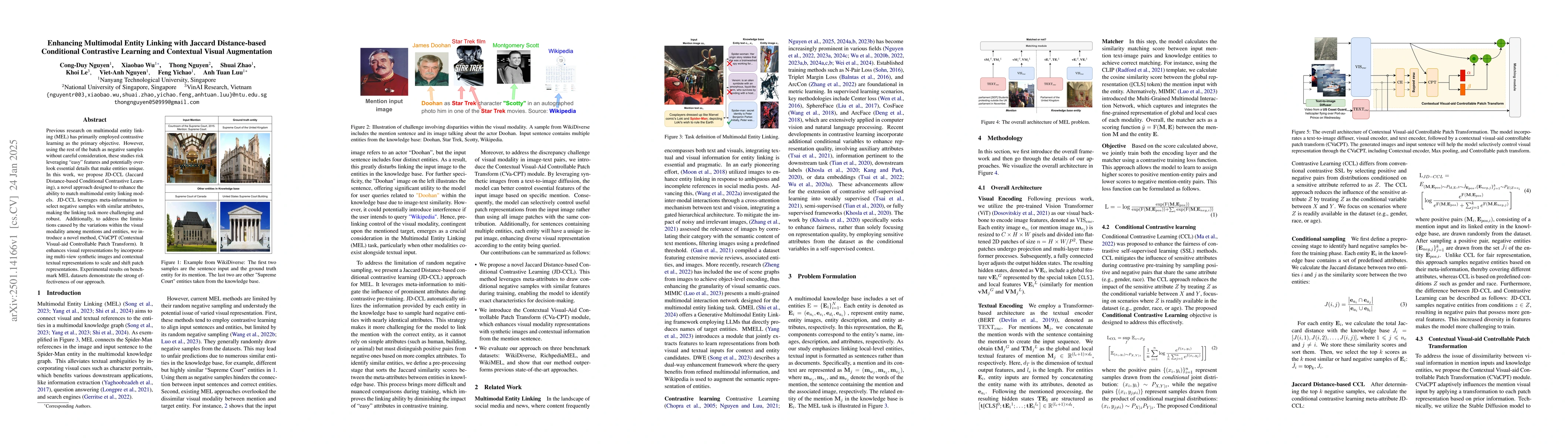 Thumbnail for Enhancing Multimodal Entity Linking with Jaccard Distance-based
  Conditional Contrastive Learning and Contextual Visual Augmentation