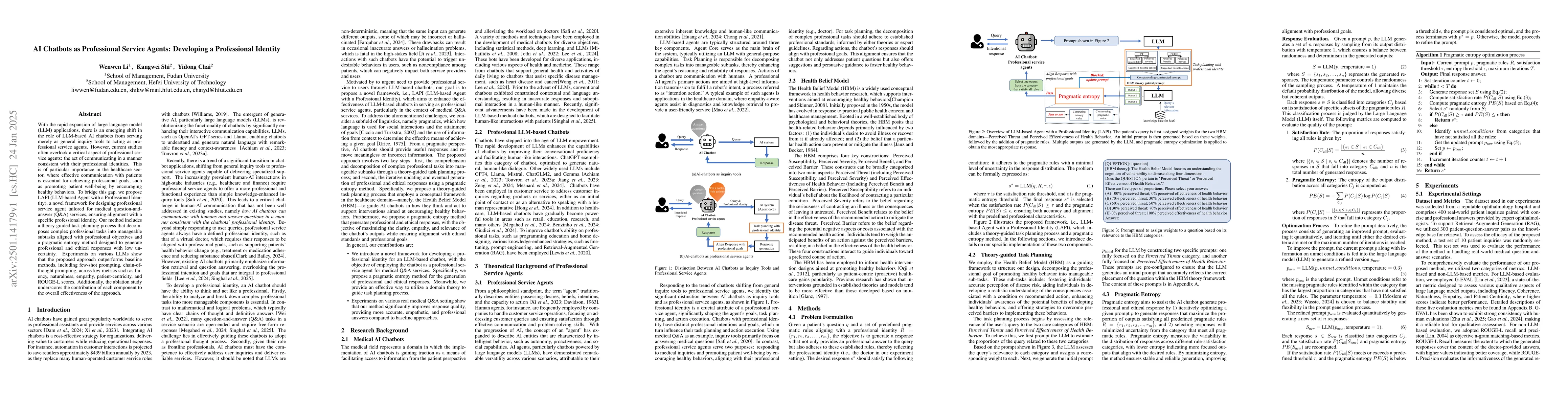 Thumbnail for AI Chatbots as Professional Service Agents: Developing a Professional
  Identity