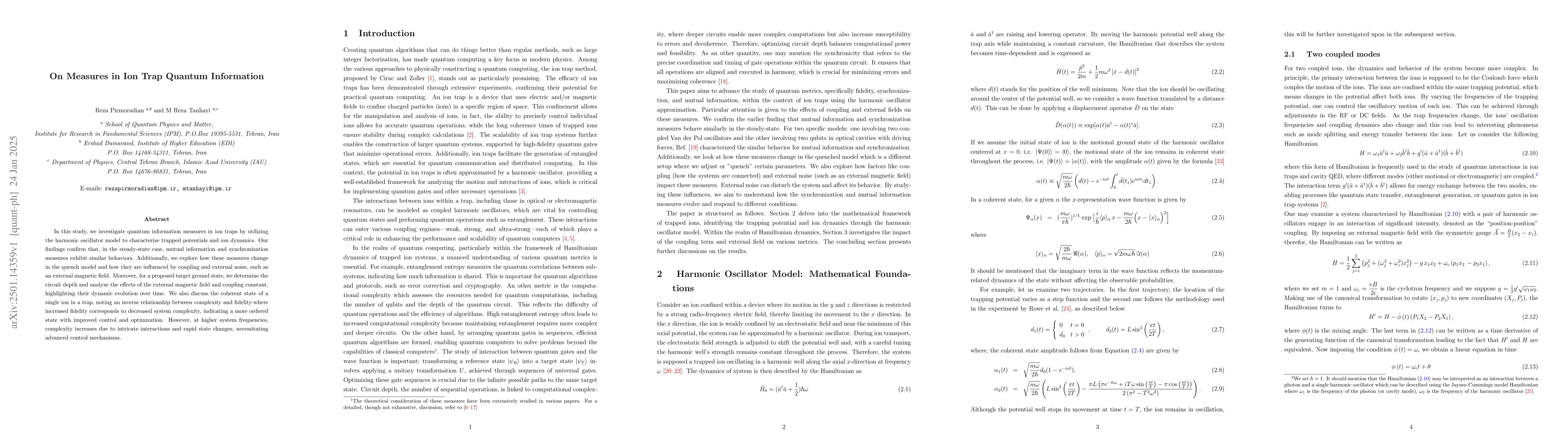 Thumbnail for On Measures in Ion Trap Quantum Information