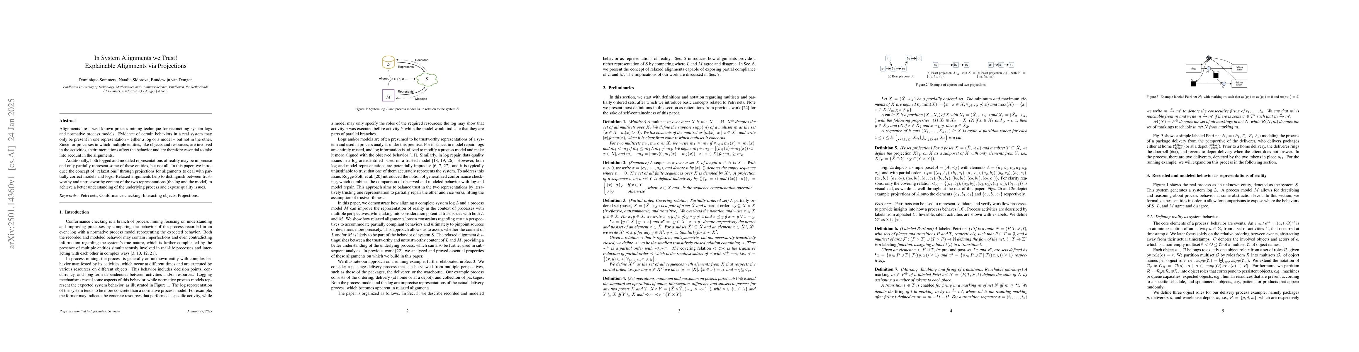 Thumbnail for In System Alignments we Trust! Explainable Alignments via Projections