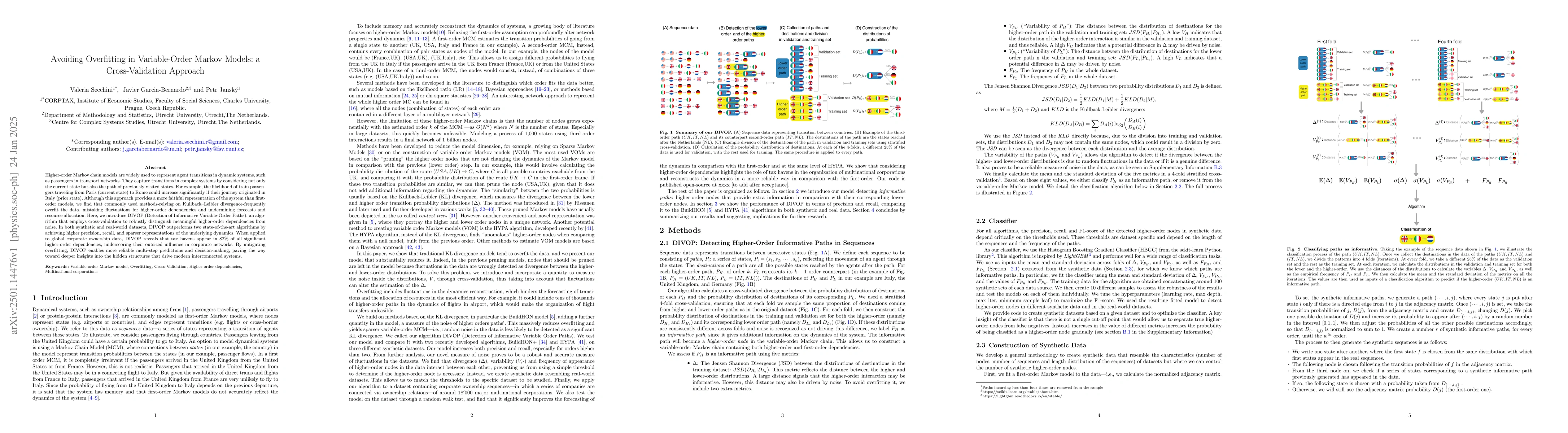 Thumbnail for Avoiding Overfitting in Variable-Order Markov Models: a Cross-Validation
  Approach