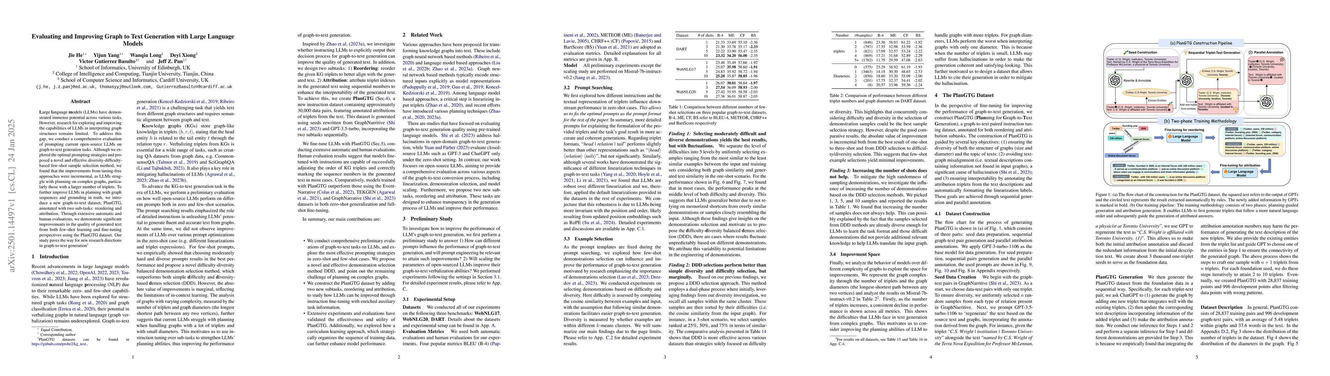 Thumbnail for Evaluating and Improving Graph to Text Generation with Large Language
  Models