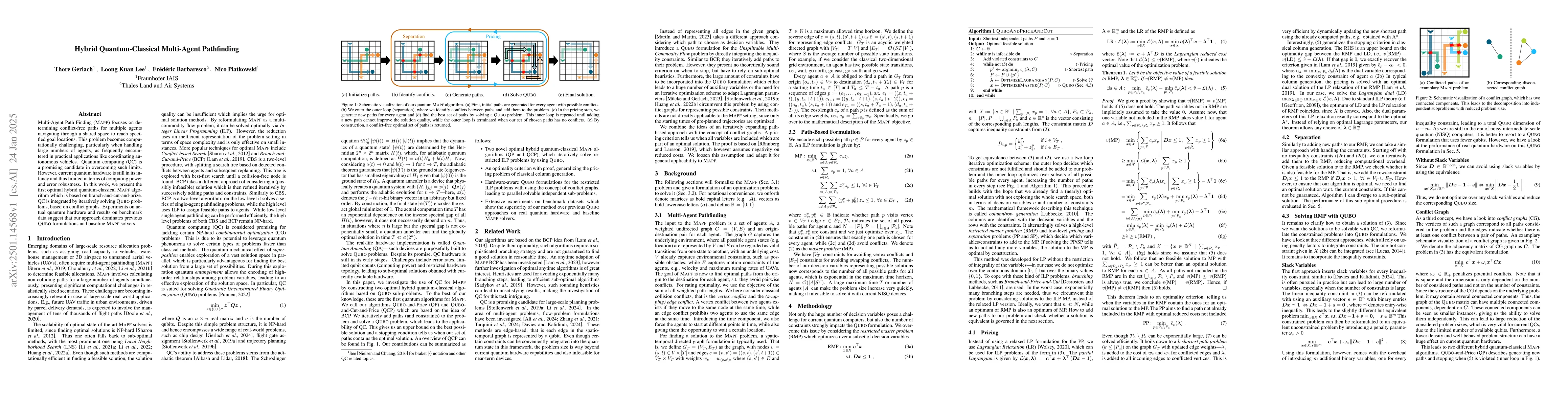 Thumbnail for Hybrid Quantum-Classical Multi-Agent Pathfinding