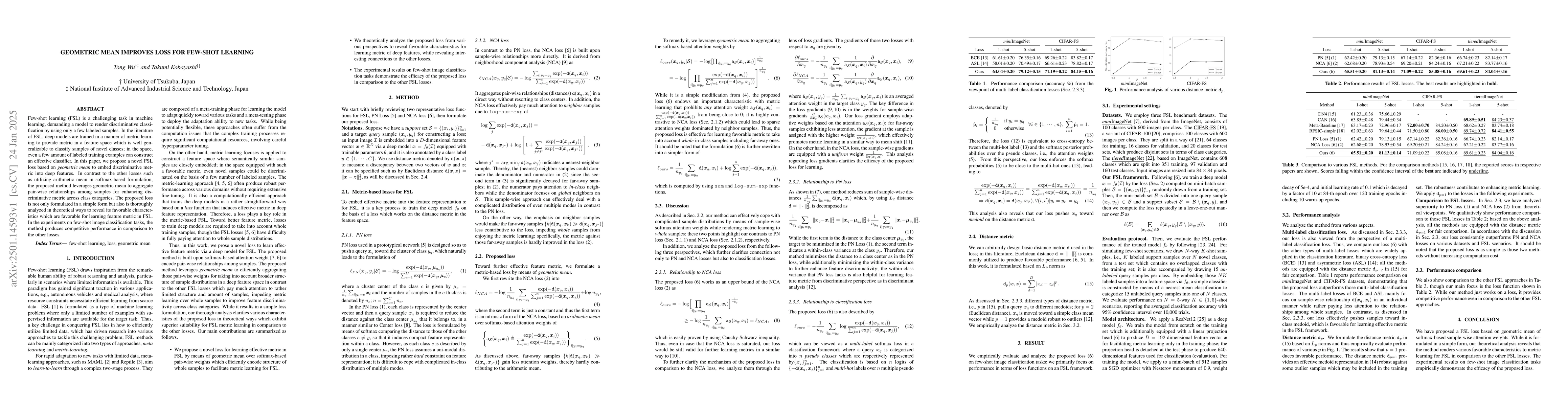 Thumbnail for Geometric Mean Improves Loss For Few-Shot Learning