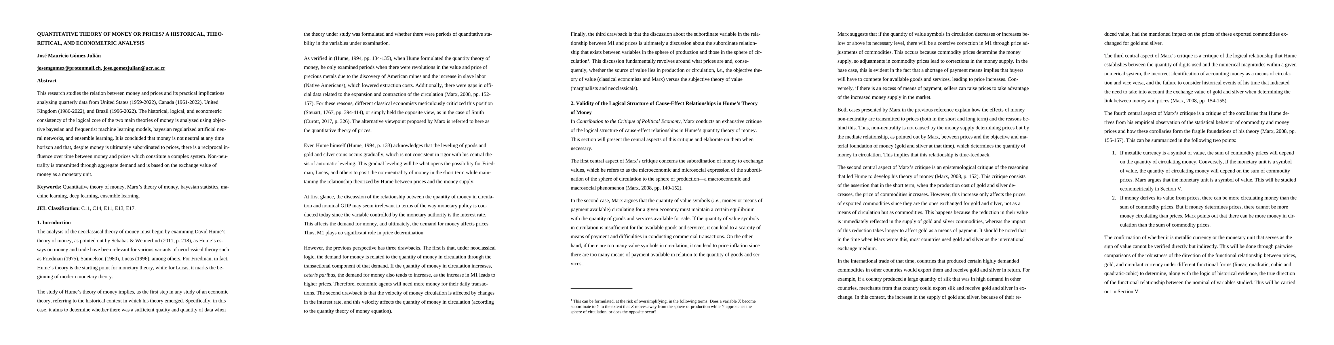 Thumbnail for Quantitative Theory of Money or Prices? A Historical, Theoretical, and
  Econometric Analysis