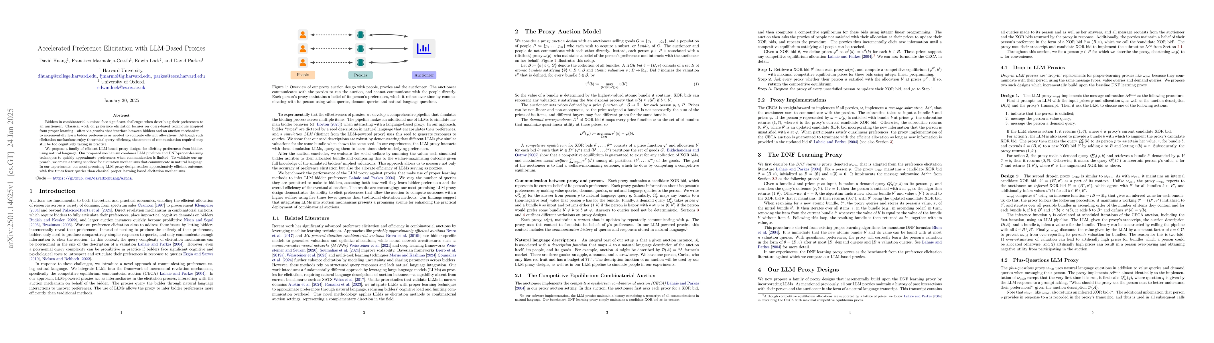 Thumbnail for Accelerated Preference Elicitation with LLM-Based Proxies