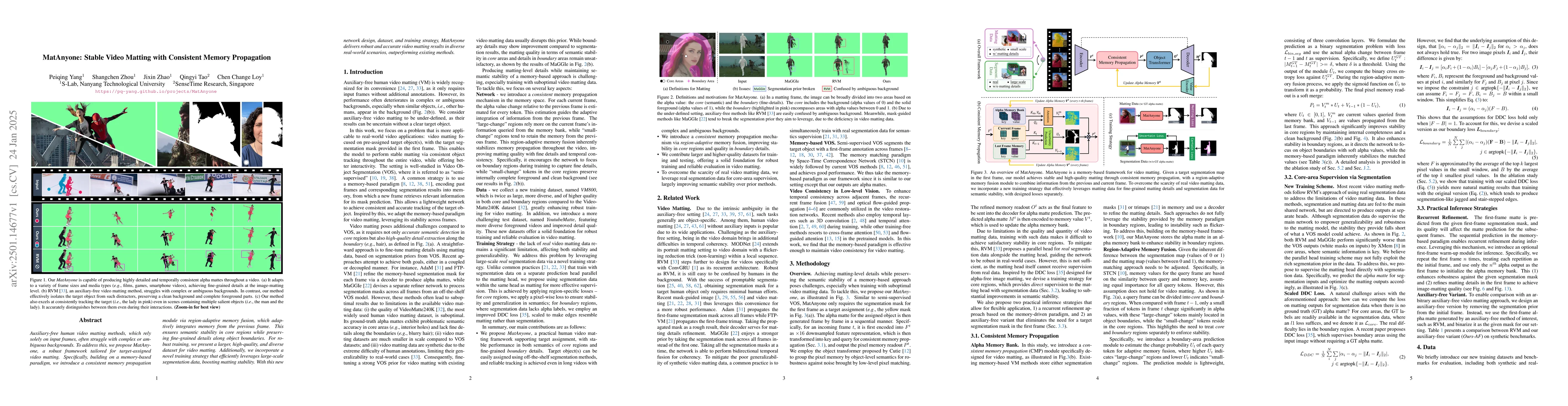 Thumbnail for MatAnyone: Stable Video Matting with Consistent Memory Propagation