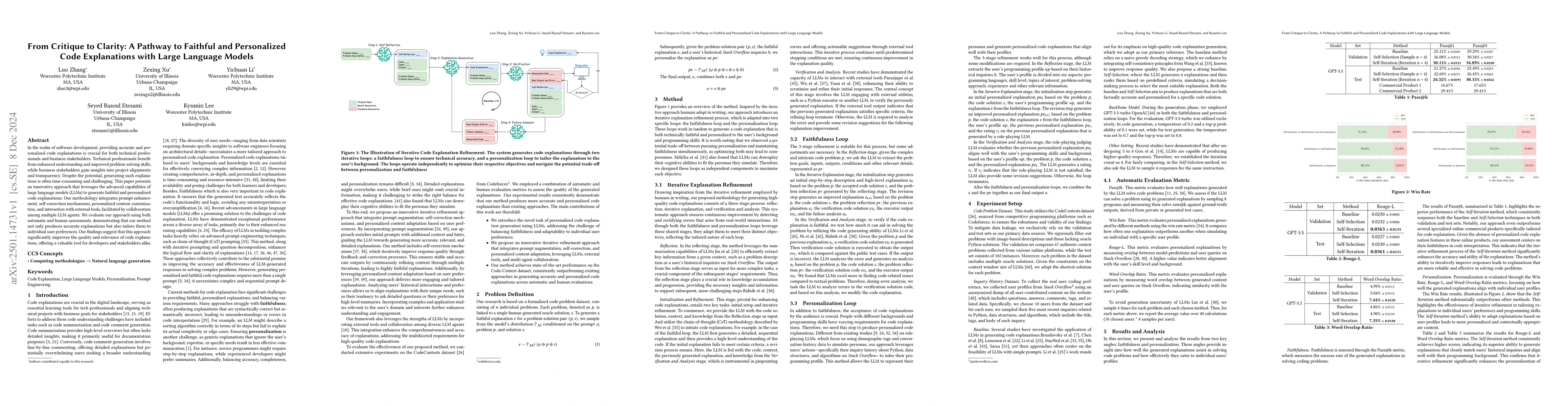 Thumbnail for From Critique to Clarity: A Pathway to Faithful and Personalized Code
  Explanations with Large Language Models
