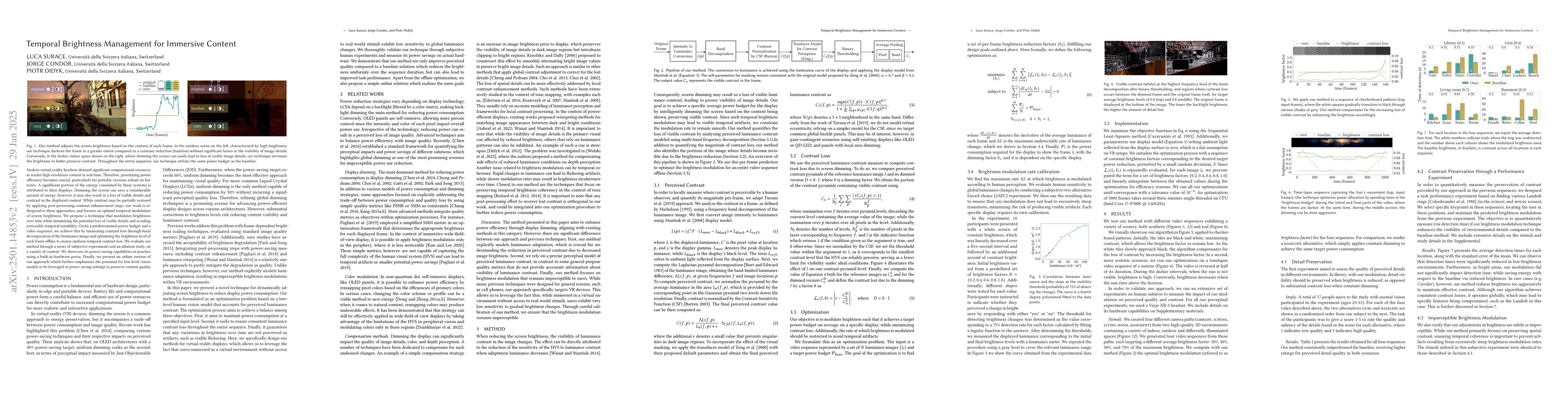 Thumbnail for Temporal Brightness Management for Immersive Content